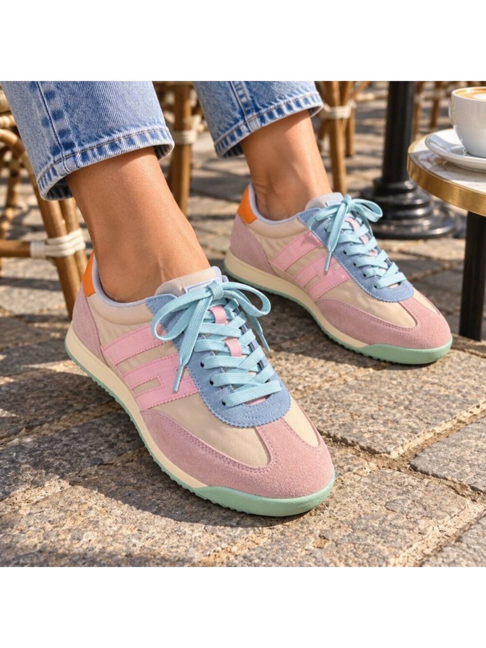 BACK 70 women shoes Barkley Jogger 38(7.5) sneakers New Multicolor